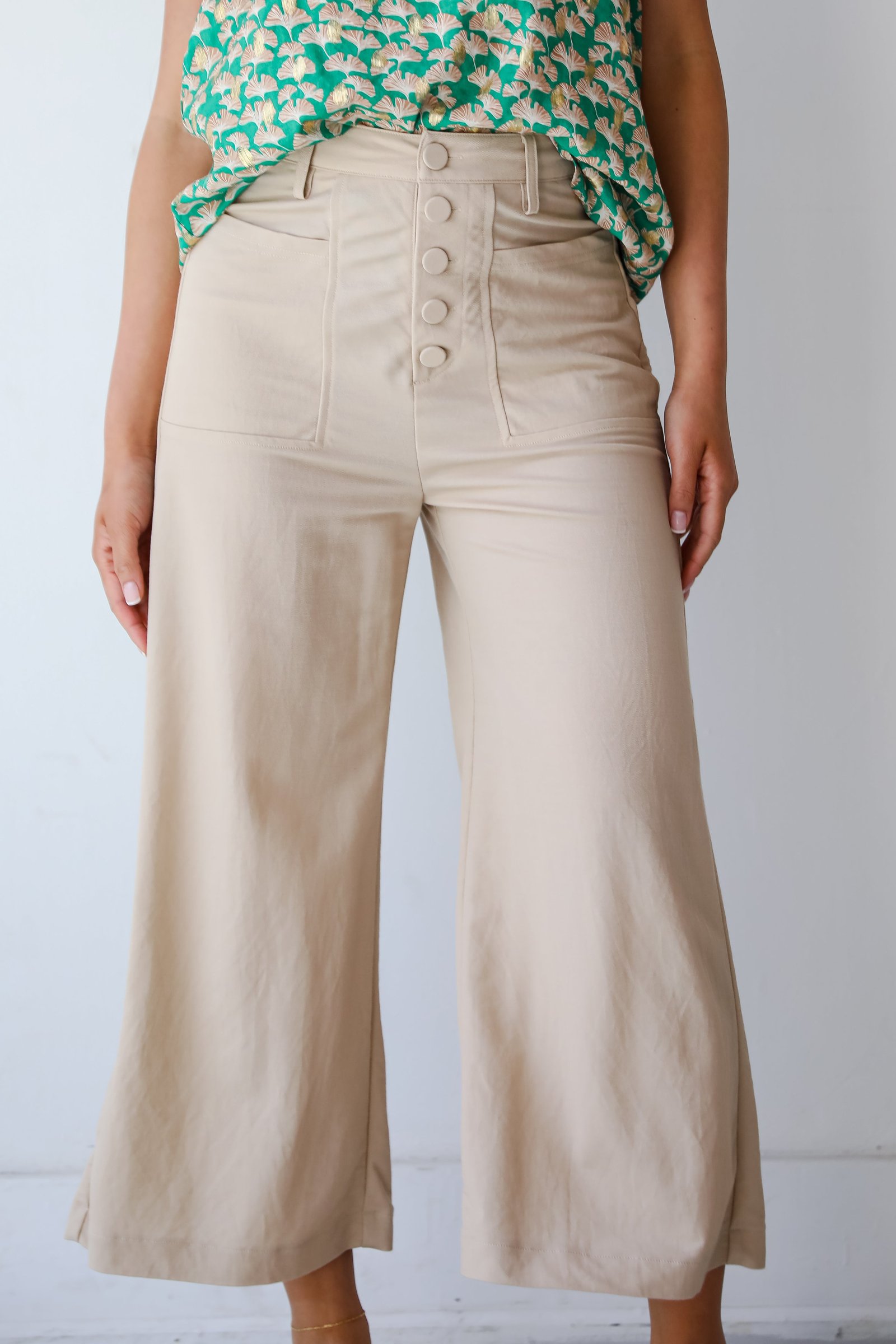 Stylish Journey Natural Culotte Trouser Pants WE19