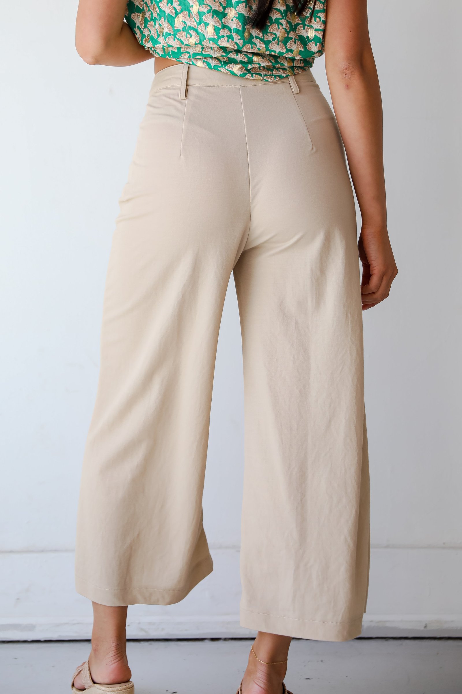 Stylish Journey Natural Culotte Trouser Pants WE19