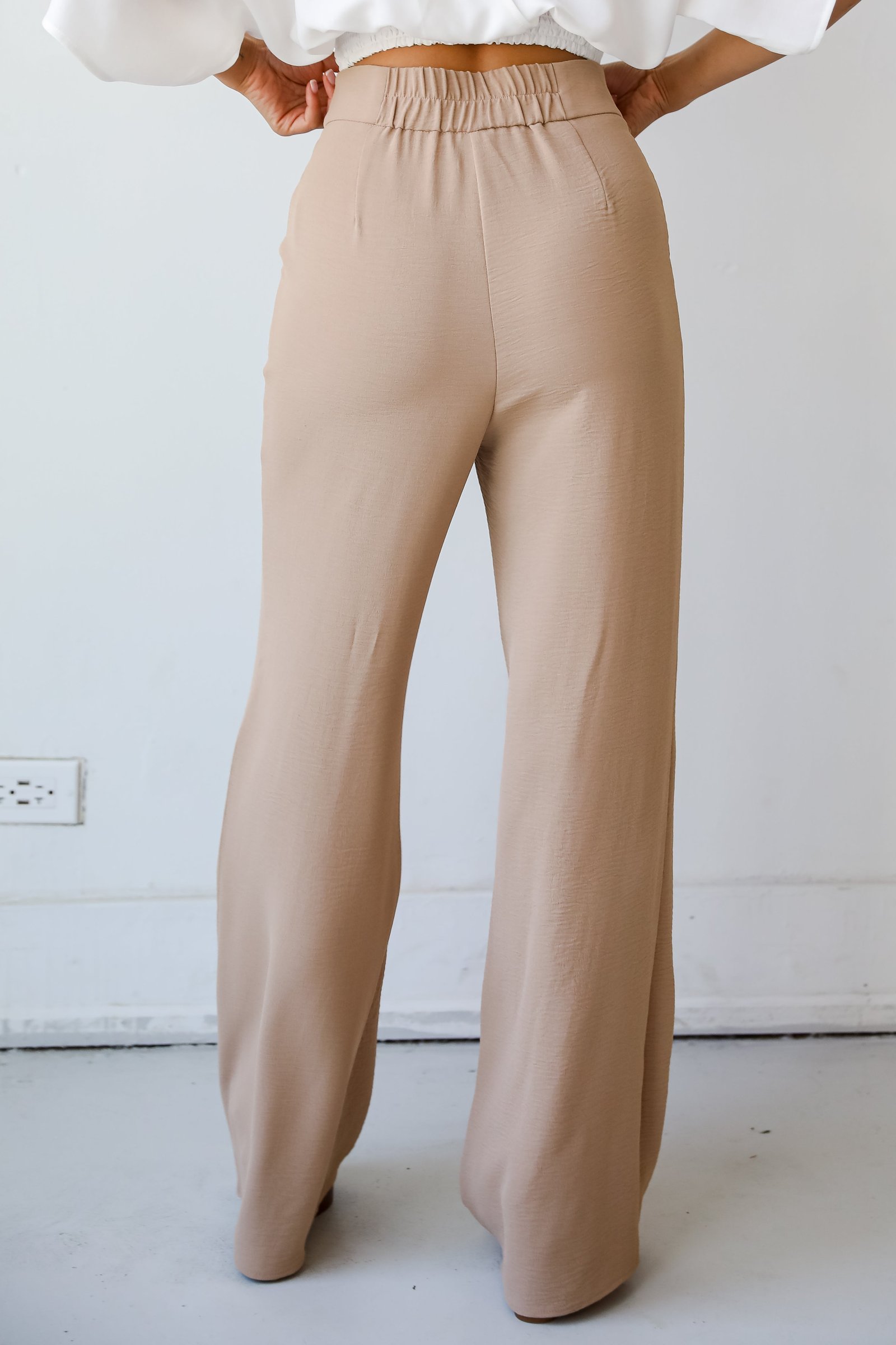 Effortless Intention Mocha Trouser Pants WE17