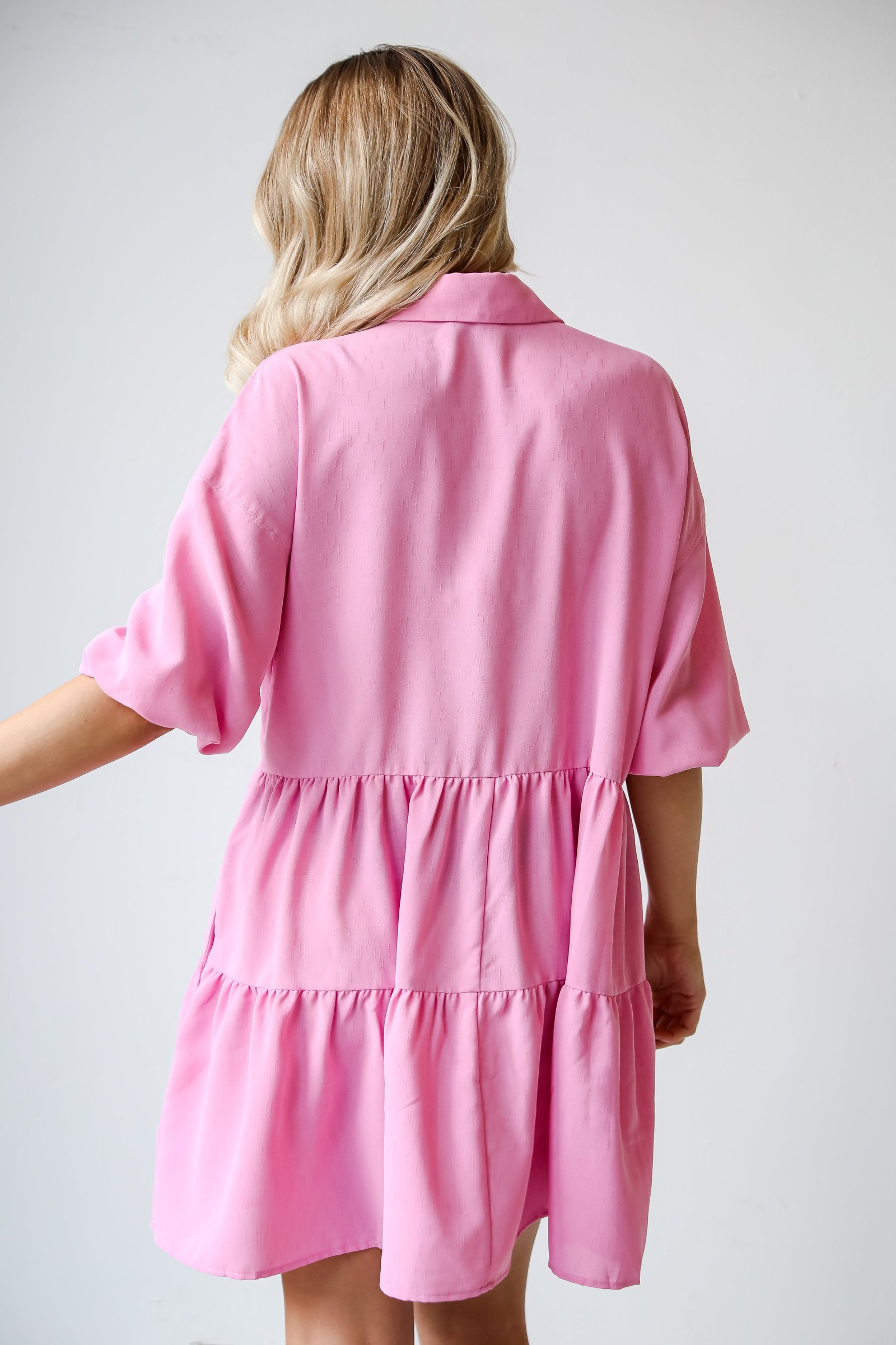 Adorably Admired Tiered Mini Dress WE9